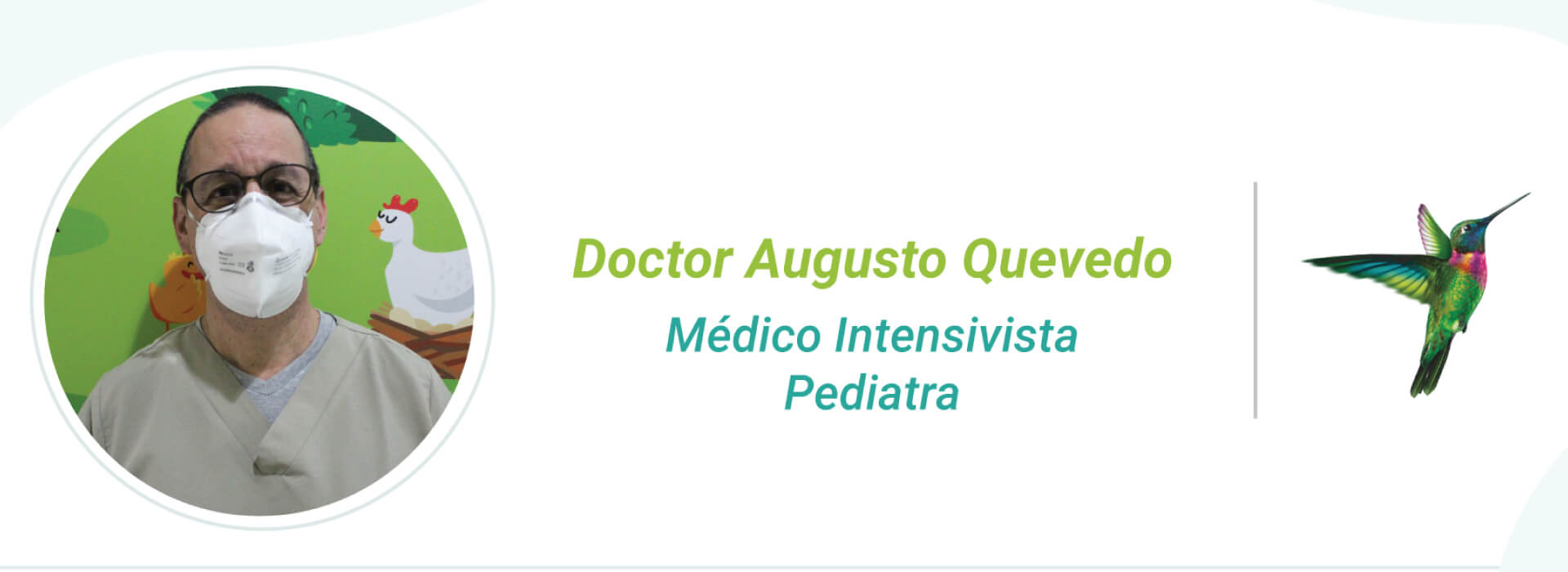 Gráfico del doctor Augusto Quevedo